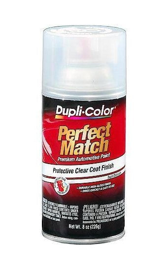Duplicolor BCL0125 Perfect Match Clear Top Coat 8oz.