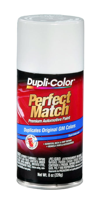 Duplicolor BGM0153Perfect Match Polar/Arctic White General Motors 8oz.