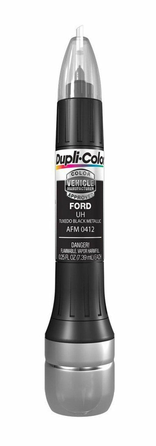 Duplicolor Scratch Fix All-In-1 : Tuxedo Black Metallic, Pen-Tip/Brush  Applicator, 0.5 Oz, OEM Color AFM0412 - Advance Auto Parts