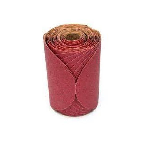 3M 01112 Stickit Red Sandpaper 180Grit 6" 100/Discs Per Roll