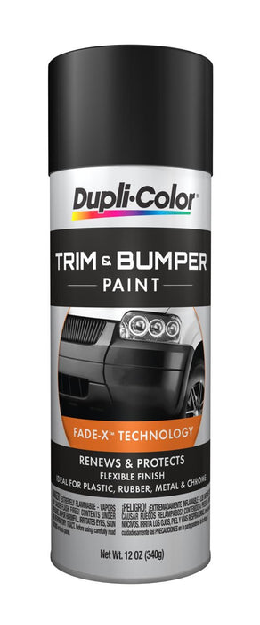 Duplicolor TB101 Trim And Bumper Paint Flat Black 11oz.