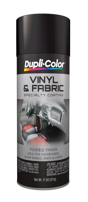Duplicolor HVP106 Vinyl And Fabric Coating Flat Black 11oz.