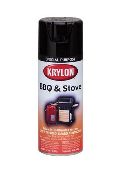 Krylon 1618 BBQ/Stove Black Aerosol