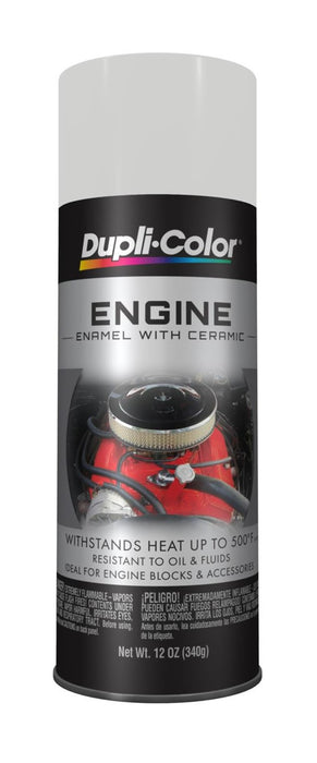 Duplicolor DE1602 Engine Enamel with Ceramic Universal White 12oz.