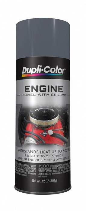 Duplicolor DE1611 Engine Enamel with Ceramic New FORD Gray Engine Paint 12oz.