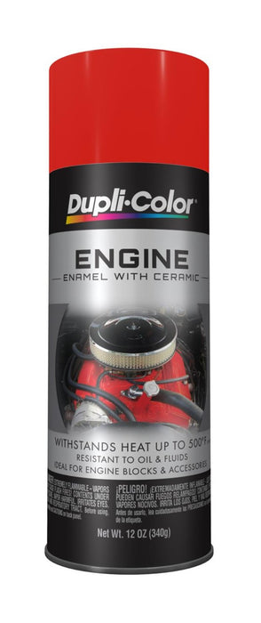 Duplicolor DE1620 Engine Enamel with Ceramic Gloss Chevy Orange Engine Paint 12oz.