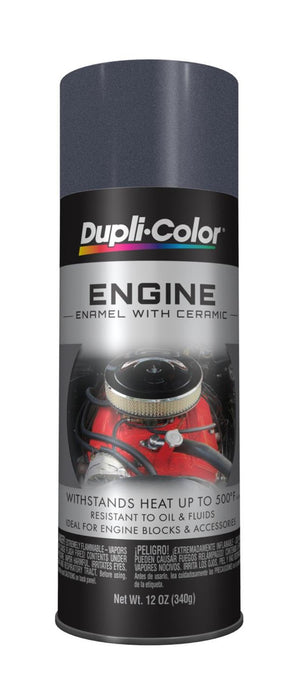 Duplicolor De1651 Engine Enamel with Ceramic Gloss Cast Iron Engine Paint 12oz.