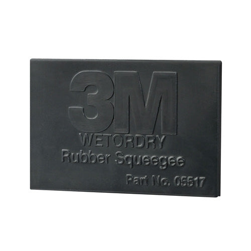 3M 05517 Wet Or Dry Rubber Squeegee 3/4" X 4 1/4"