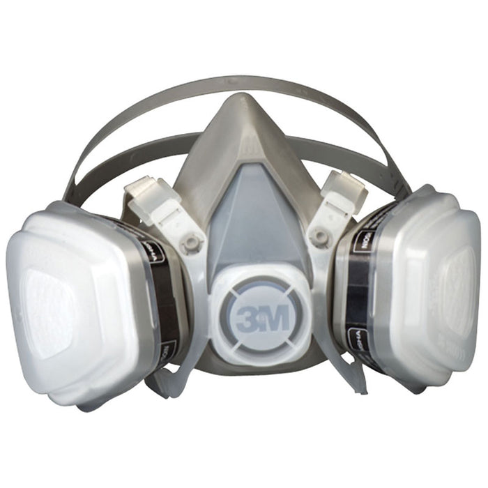 3M 07193, Large, Disposable Dual Cartridge Respirator Mask Assembly