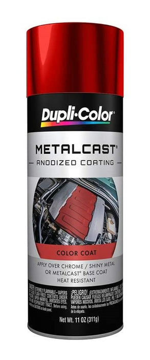 Duplicolor MC200 Metal Cast Anodized Paint Red 11oz.