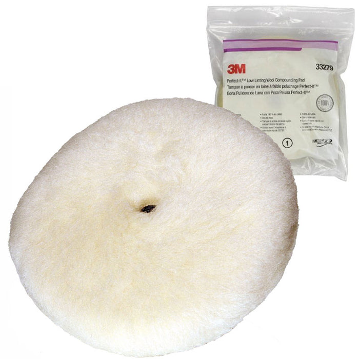 3M 33279, 9 inch Perfect-It, Low Linting Wool Pad