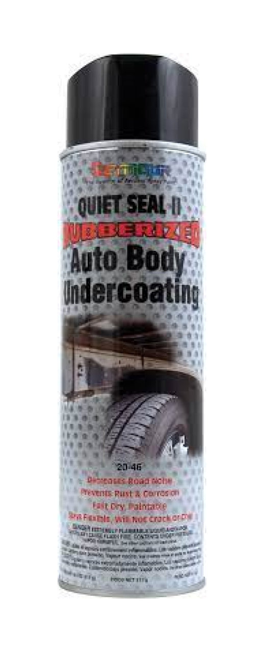 20-46 Seymour Professional Car and Truck Rubberized Undercoating Aerosol  Spray, Black (18 oz.) - Seymour Paint