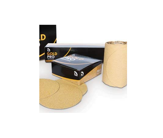 USC 82425 Gold Pro 6" 4000Grit Velcro Discs 25/Box