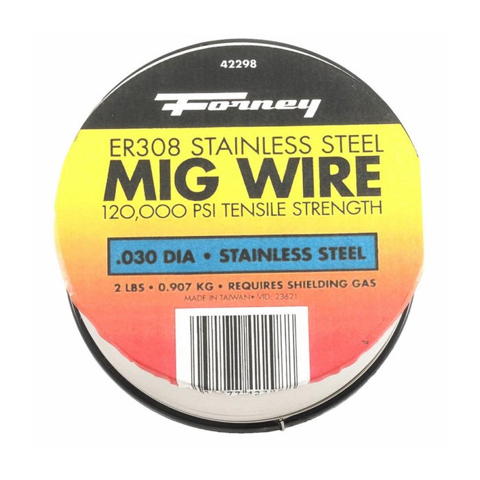 Forney 42298 ER308L, .030" x 2 lbs., Stainless Steel MIG Welding Wire