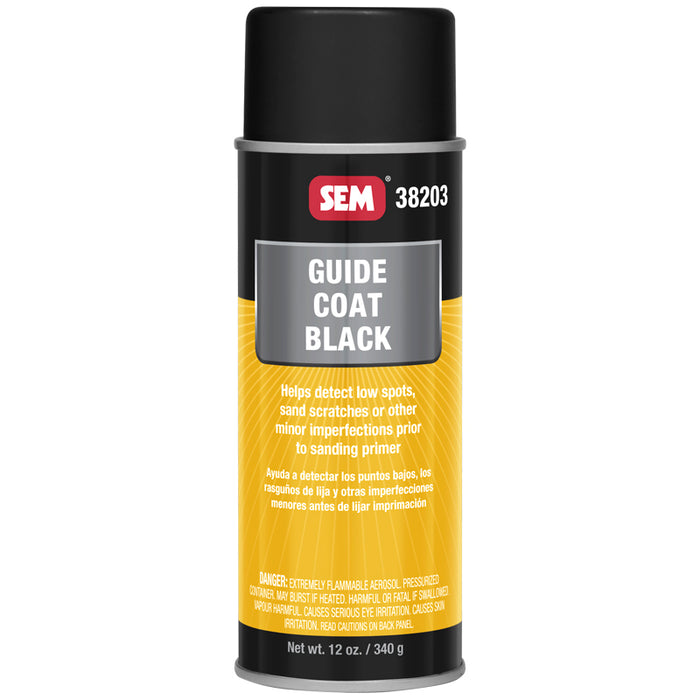 SEM 38203 Guide Coat Black 12oz.