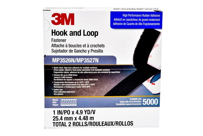 3M 06481 Hook&Loop Fastener 1"X5yd 1Roll