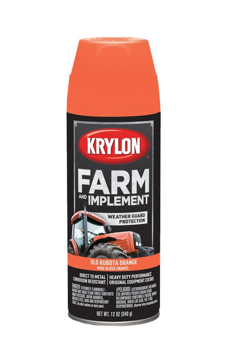 Krylon 1946 Kubota Orange Farm & Implement