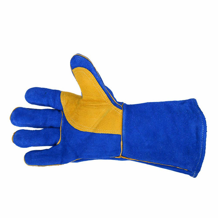 Forney 53423 Blue Leather Welding Gloves (Men's XL)