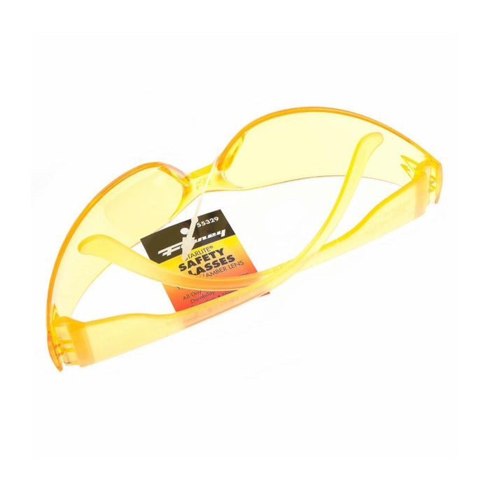 Forney 55329 Safety Glasses, Amber Lens