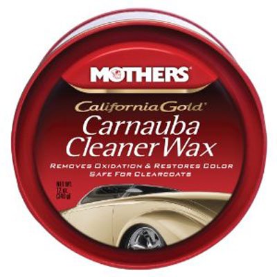 MOTHERS 05500 California Gold Brazilian Carnauba Cleaner Wax 12 oz.