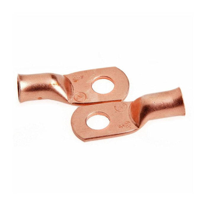 Forney 60091 Lug for #6 Cable, 1/4" Stud, Premium Copper