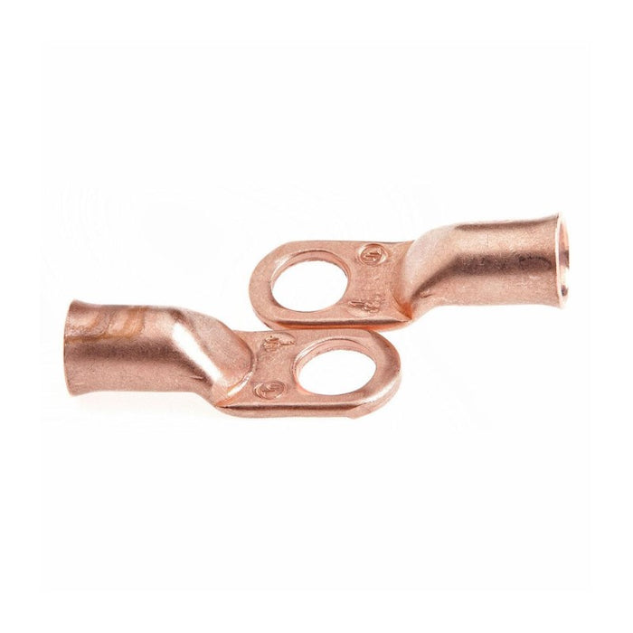 Forney 60095 Lug for #1 Cable, 3/8" Stud, Premium Copper