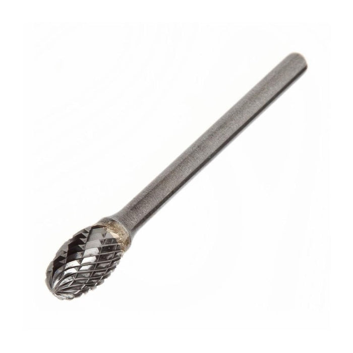 Forney 60139 Tungsten Carbide Burr, 1/4" Oval Shaped (SE-51)
