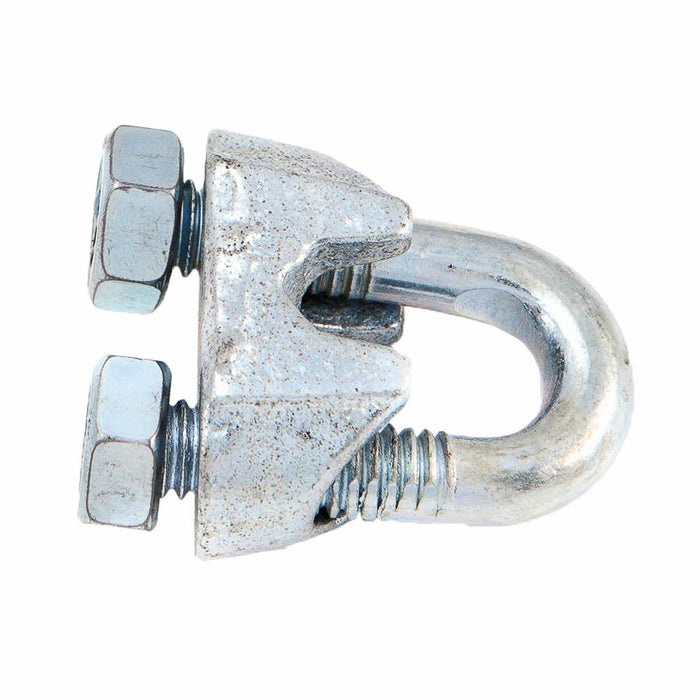Forney 61023 Wire Rope Clips, 5/16", Zinc Plated