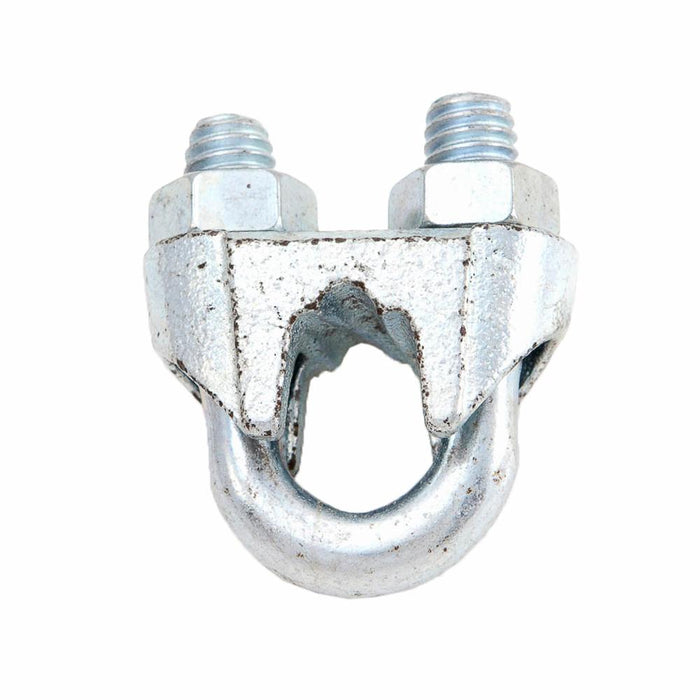 Forney 61025 Wire Rope Clips, 1/2", Zinc Plated