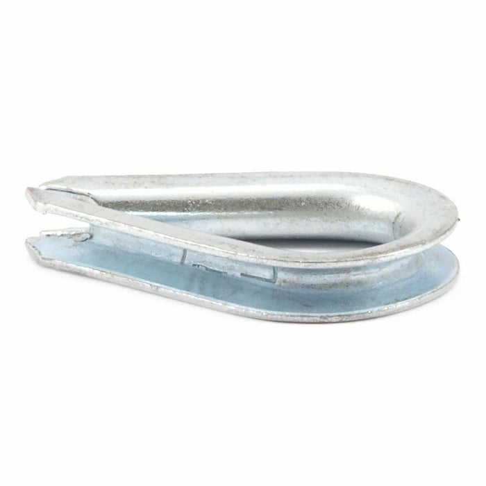 Forney 61029 Wire Rope Thimble, 1/16", Zinc Plated