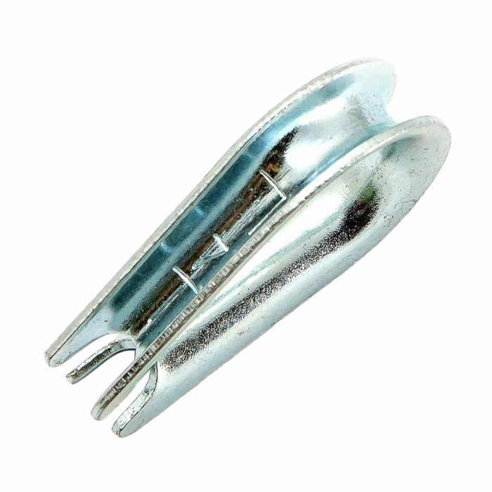 Forney 61032 Wire Rope Thimble, 1/4", Zinc Plated