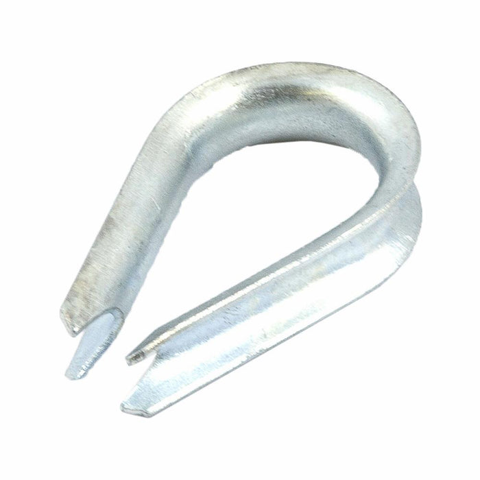 Forney 61033 Wire Rope Thimble, 5/16", Zinc Plated