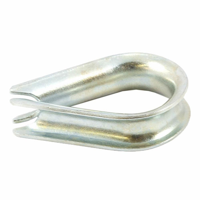 Forney 61034 Wire Rope Thimble, 3/8", Zinc Plated