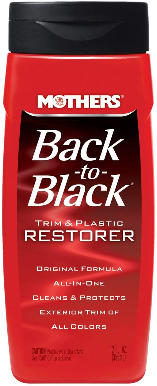 Mothers Back-To-Black 10 Ounce 10 Ounce Trim Restorer 06110