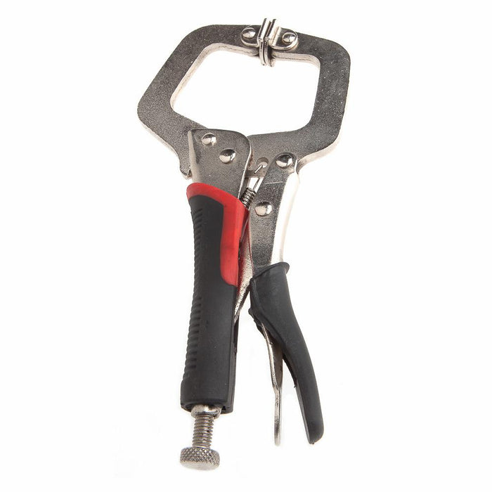 Forney 70215 6" Locking C-Clamp with Cushion Grip