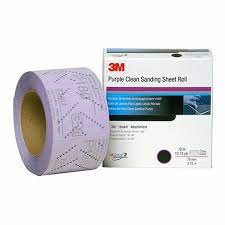 3M 30703 Hookit Purple Clean Sanding Sheet Roll