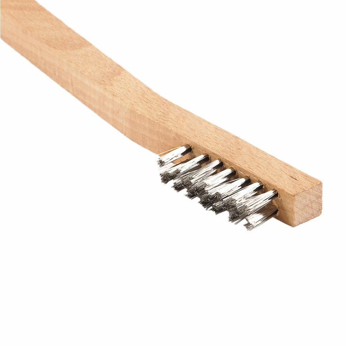 Forney 70506 Scratch Brush, Stainless, 3 x 7 Rows