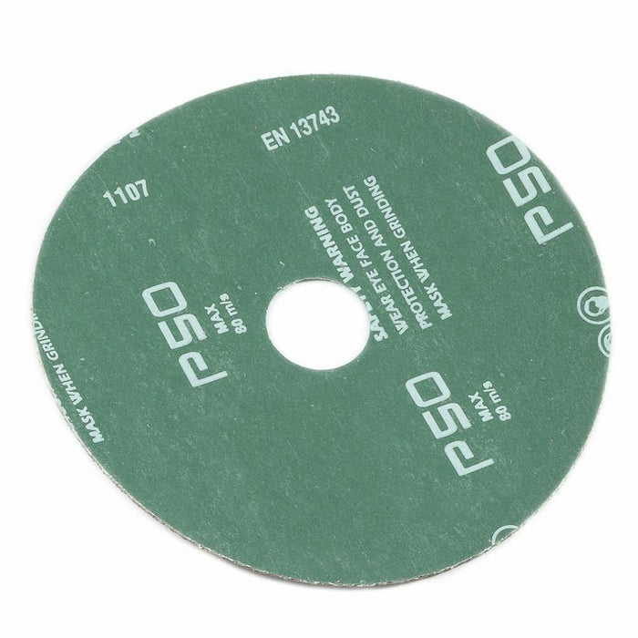 Forney 71662 Resin Fibre Sanding Disc, 5", Aluminum Oxide