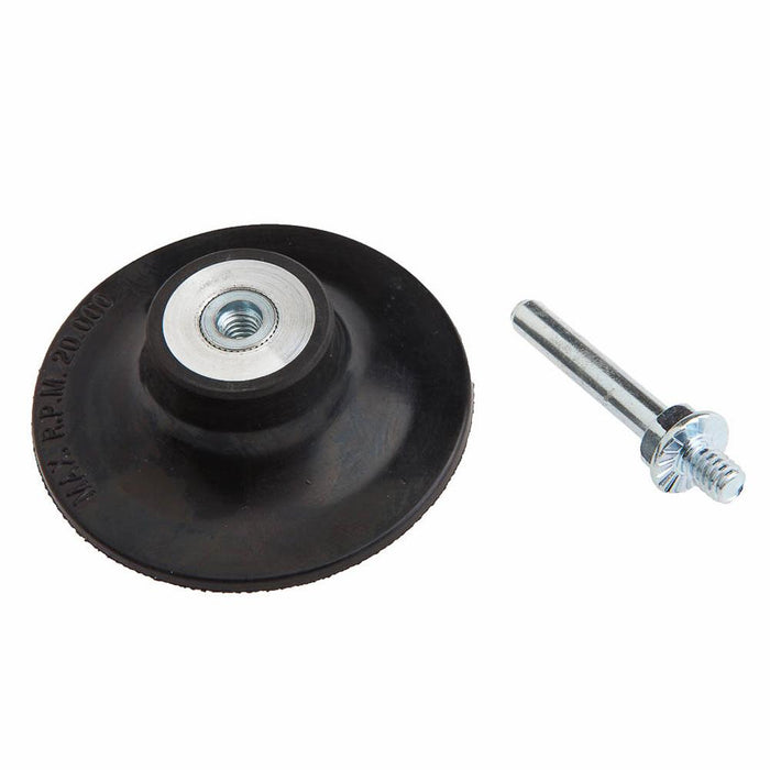 Forney 71915 Quick Change Backing Pad, 3"