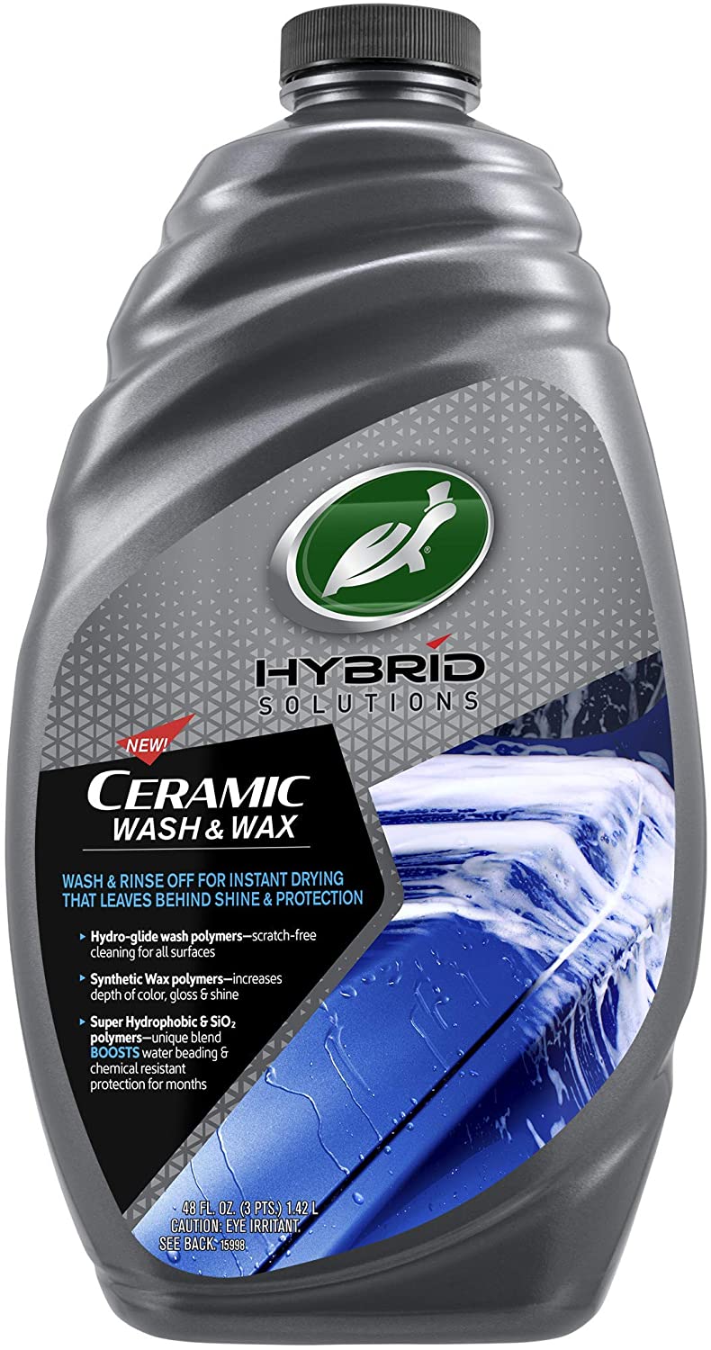 Turtle Wax 53411 Hybrid Solutions Ceramic Wash and Wax - 48 fl oz, 48 oz.