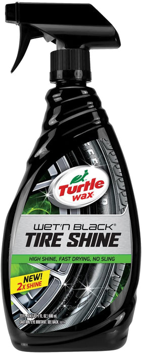 Turtle Wax T217RA Wet & Black Tire Shine 23 fl. oz. Fresh Leather