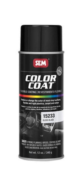 SEM 15233 Gloss Black Color Coat 12oz. - WeGotAutoPaint