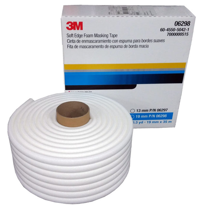 3M 06298 19mm Soft Edge Foam Masking Tape