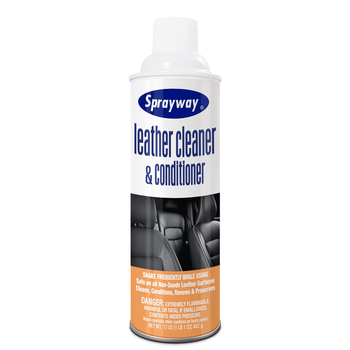 Sprayway 1000 Auto Leather Cleaner & Conditioner 14 oz.