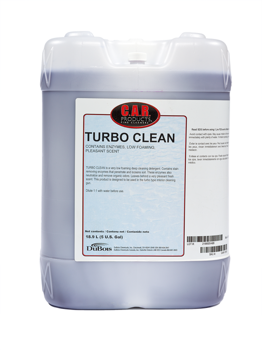 XCP CAR-18105 CAR Products Turbo Clean (5 gal)