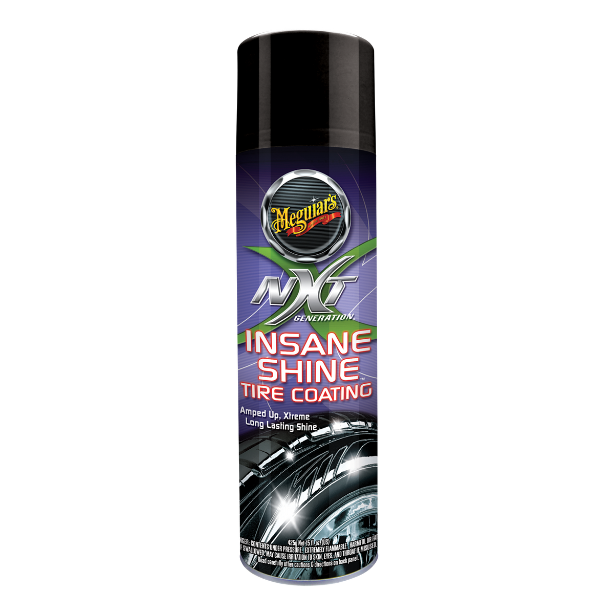 Meguiar's Hot Shine Tire Coating Aerosol Spray - 15 fl oz can