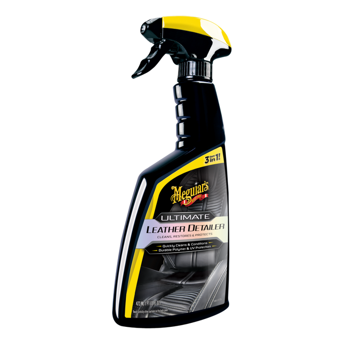Meguiar’s G201316 Ultimate Leather Detailer, Leather Cleaner, Leather Conditioner & UV Protection