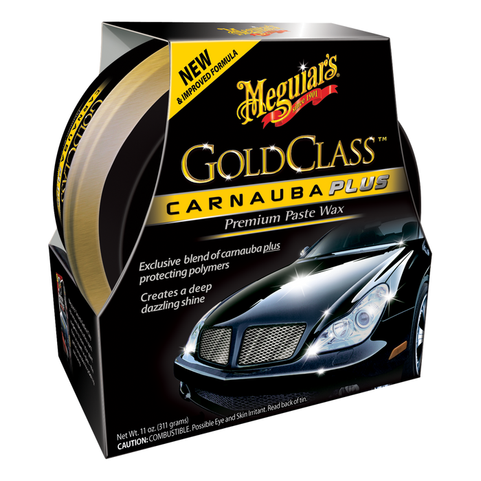 Meguiar's G7014J Gold Class, Carnauba Plus Premium Paste Wax 11 oz. Paste