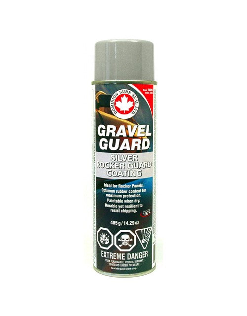 Dominion Sure Seal SVG2 Gravel Guard Rocker Guard Coating OEM Silver/Gray Aerosol 14oz.