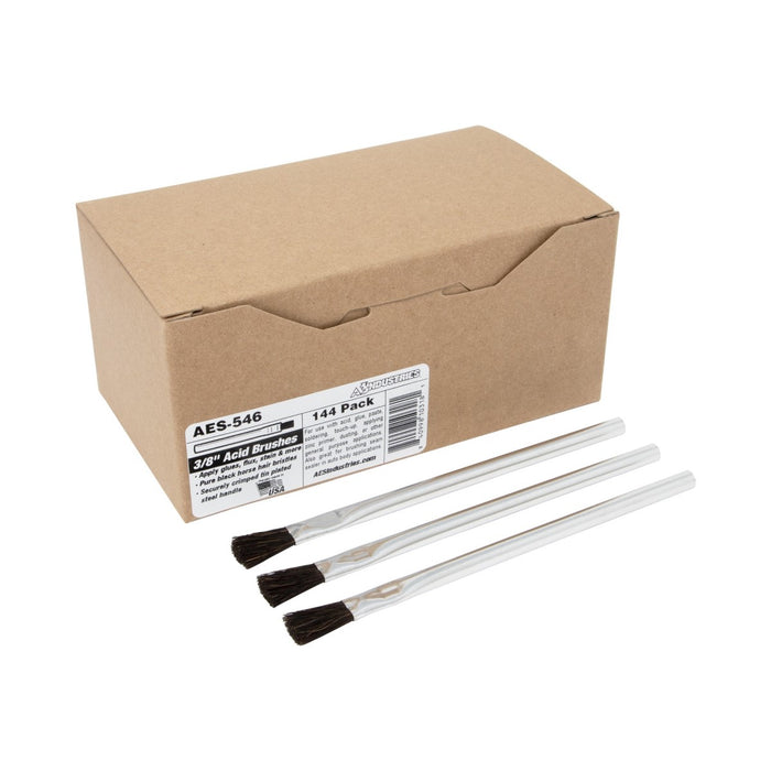 AES 546 Acid Brush 3/8 144/Box — WeGotAutoPaint